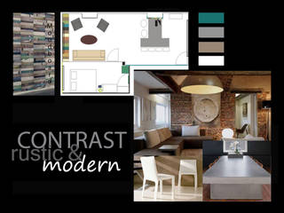 Contrast: Rustiek en Modern , Aileen Martinia interior design - Amsterdam Aileen Martinia interior design - Amsterdam