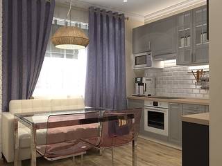 Квартира в Орехово, Design Design Cozinhas escandinavas