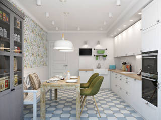 Скандинавское настроение, Ekaterina Donde Design Ekaterina Donde Design Kitchen