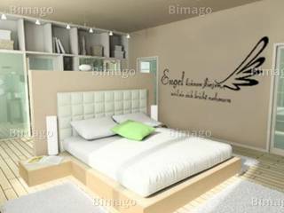 Wandsticker Sprüche & Zitate, Bimago Bimago Modern style bedroom