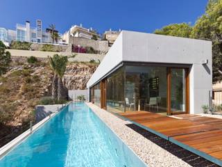 Vivienda "Mirando al mar soñé", Ascoz Arquitectura Ascoz Arquitectura Piscinas de estilo moderno