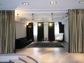 Shu-house, ORT-interiors ORT-interiors Phòng khách phong cách tối giản