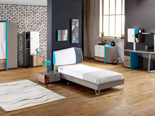 Erkek genç odası, CaddeYıldız furniture CaddeYıldız furniture Dormitorios infantiles de estilo moderno