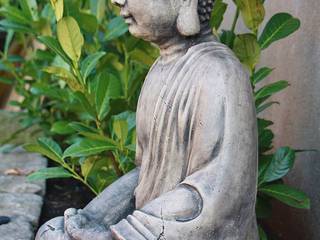Buddhafiguren für den Garten, Steinfiguren Horn Steinfiguren Horn Jardines de estilo asiático
