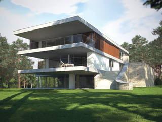 Canford Cliffs, Poole, David James Architects & Partners Ltd David James Architects & Partners Ltd Modern houses