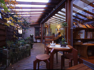 Atelier Rapport, 風建築工房 風建築工房 Scandinavian style balcony, veranda & terrace