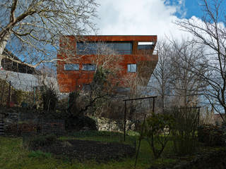 Duplexhouse Linz, HAMMERER Architekten GmbH/SIA HAMMERER Architekten GmbH/SIA Casas estilo moderno: ideas, arquitectura e imágenes