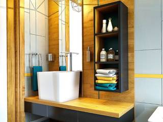 Erbek Nif 3+1 Villa için Tasarımlar - Üst Kat, Penintdesign İç Mimarlık Penintdesign İç Mimarlık Moderne Badezimmer