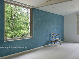 036軽井沢Kさんの家, atelier137 ARCHITECTURAL DESIGN OFFICE atelier137 ARCHITECTURAL DESIGN OFFICE Modern style bedroom