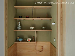 024軽井沢Hさんの家, atelier137 ARCHITECTURAL DESIGN OFFICE atelier137 ARCHITECTURAL DESIGN OFFICE Classic style media room