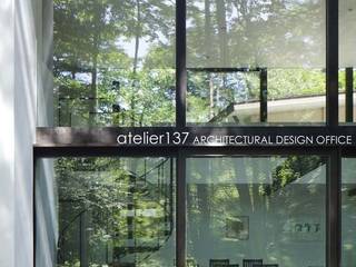 023軽井沢Iさんの家, atelier137 ARCHITECTURAL DESIGN OFFICE atelier137 ARCHITECTURAL DESIGN OFFICE Moderne Fenster & Türen