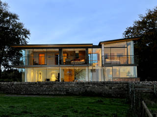 Carreg a Gwydr, Hall + Bednarczyk Architects Hall + Bednarczyk Architects Modern houses