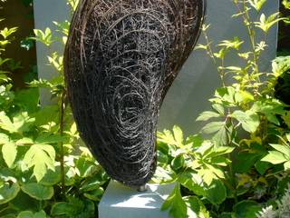 Wire Garden Sculptures, Rupert Till Rupert Till Jardins mediterrâneos