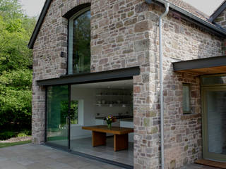 Veddw Farm, Monmouthshire, Hall + Bednarczyk Architects Hall + Bednarczyk Architects Casas estilo moderno: ideas, arquitectura e imágenes