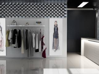 Дизайн бутика фирменной одежды , Samarina projects Samarina projects Commercial spaces