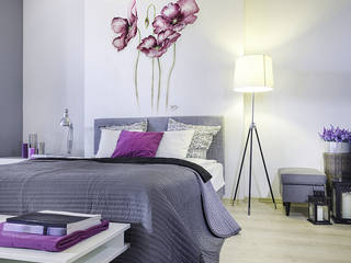Dormitorios, Murales Divinos Murales Divinos Modern style bedroom