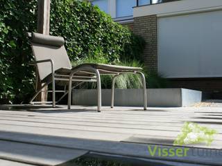 Moderne achtertuin, Visser Tuinen Visser Tuinen Jardines de estilo moderno