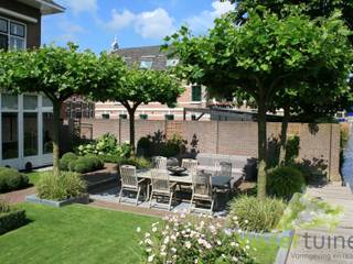 Tuin aan de Oude Rijn, Visser Tuinen Visser Tuinen Jardines de estilo rústico