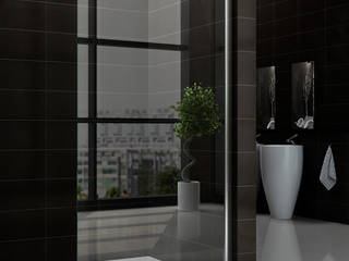 Mamparas de ducha, TODO PARA LA DUCHA TODO PARA LA DUCHA Modern style bathrooms Glass