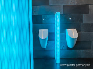 Kunden-WC par excellence, Pfeiffer GmbH & Co. KG Pfeiffer GmbH & Co. KG 商業空間 タイル