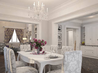 Неоклассика, room4life room4life Classic style dining room