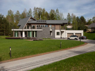 дом в Токсово, de.studio de.studio Scandinavian style houses