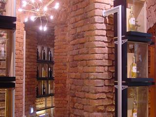 Vinoteca - Praga (CZ), Modena Architetto Giovanni Modena Architetto Giovanni Commercial spaces