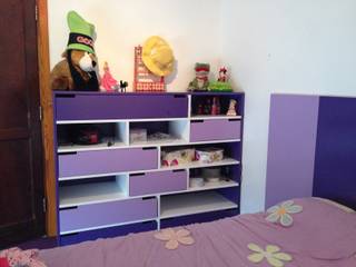 homify Minimalist nursery/kids room Storage