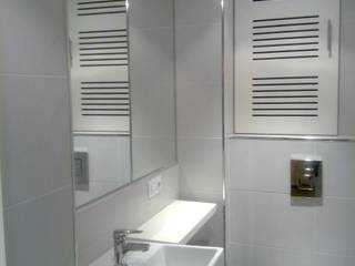 De aseo de cortesía a baño completo, Arquitectos Fin Arquitectos Fin Modern bathroom