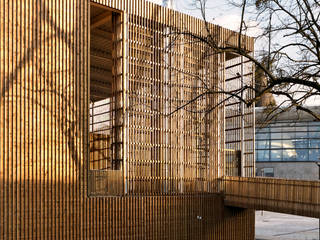 Un gymnase à Marne la Vallée, ateliers d'architecture JPB ateliers d'architecture JPB Ticari alanlar