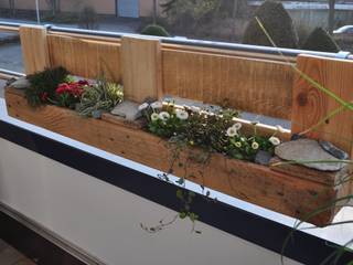 Palettenmöbel - "City Garden XL", starg starg Balkon, Veranda & Terrasse im Landhausstil