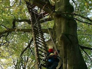 Baumhaus im Schlosspark, Luftschlösser Luftschlösser Escaleras