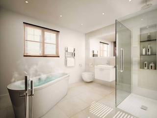 Mornington Road, Clear Architects Clear Architects Modern bathroom