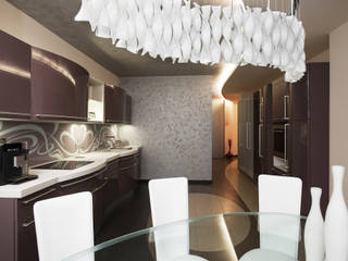 Дизайн квартиры "Интерьер для молодой семьи", Samarina projects Samarina projects Minimalist kitchen