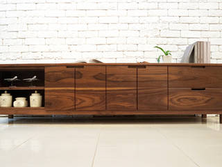 Modern TV drawer, Design-namu Design-namu ห้องนั่งเล่น