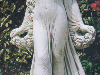statue da giardino in cemento da esterno, pmc pmc Jardines de estilo clásico