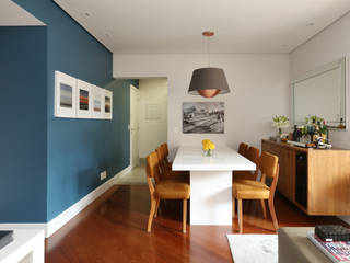 Apartamento R|C, Now Arquitetura e Interiores Now Arquitetura e Interiores Modern dining room