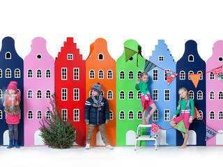 Kast van een Huis Amsterdam serie , This is Dutch bv This is Dutch bv モダンデザインの 子供部屋