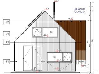 Nowoczesny domek letniskowy pod Warszawą, KDesign Architekci, grupa MODOSO KDesign Architekci, grupa MODOSO