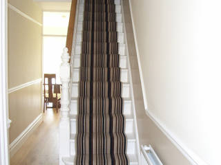 Halls Stairs and Landings, Style Within Style Within Modern corridor, hallway & stairs