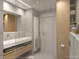 Minimalist bathroom Luxum 現代浴室設計點子、靈感&圖片