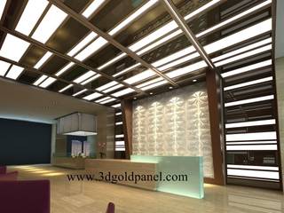 3D GOLD PANEL, Diva Yapı Diva Yapı Commercial spaces