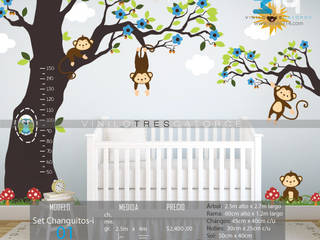 Vinilos Decorativos Arboles Infantiles y Sets Decorativos, Vinilo314 Vinilo314 Cuartos infantiles de estilo moderno