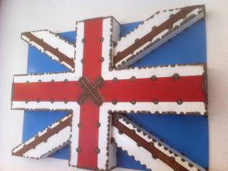 Decor mural métal Union Jack, FER et REFER FER et REFER Other spaces