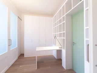 Piso Calle Princesa en Barcelona, 4+1 arquitectes 4+1 arquitectes Ruang Studi/Kantor Modern