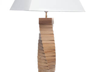 Une Lampe Futuristique: Colimaçon, WOOD IT YOURSELF WOOD IT YOURSELF Salon scandinave