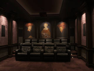 Cinema Renaissance, SAFRANOW SAFRANOW Classic style media room