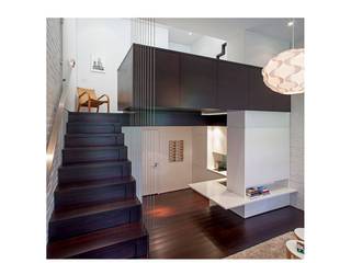 homify Modern Corridor, Hallway and Staircase