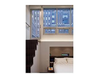 Manhattan Micro-Loft, Specht Architects Specht Architects Moderne Schlafzimmer