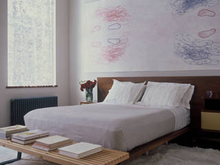 Meltzer Ames Loft, Specht Architects Specht Architects Modern style bedroom